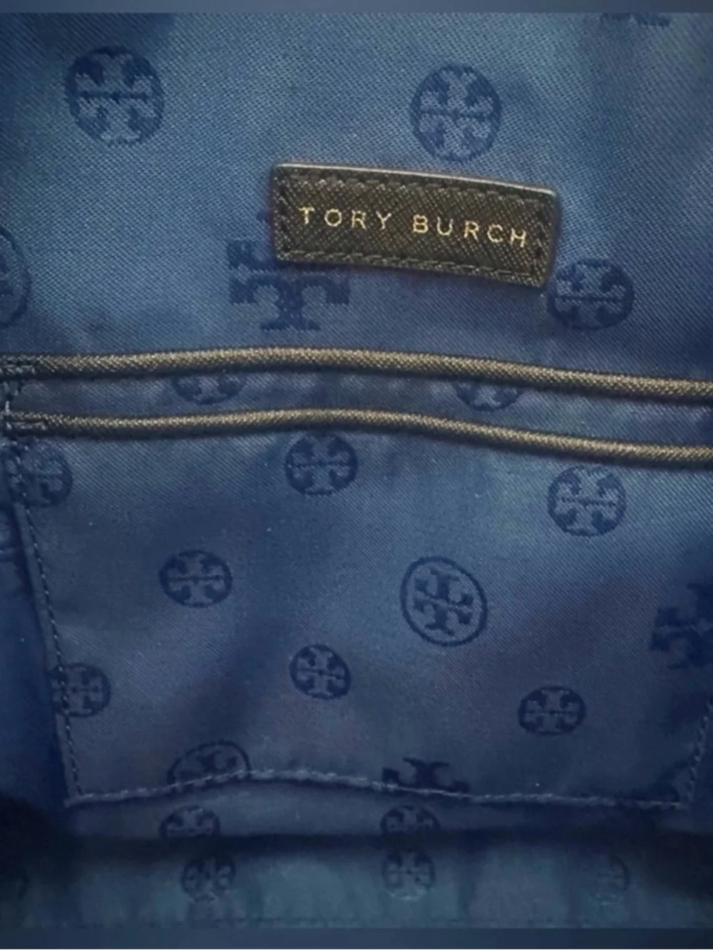 Tory Burch Ella Packable Tote Jelly Blue